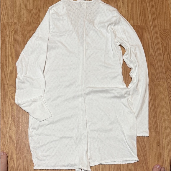 PINK Victoria's Secret White Pajama Romper - Picture 3 of 3